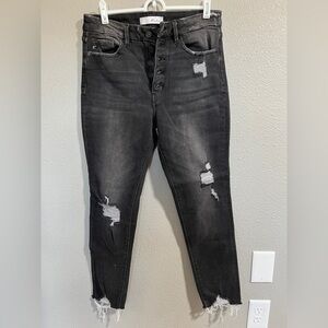 KanCan Black Distressed Women’s Jeans